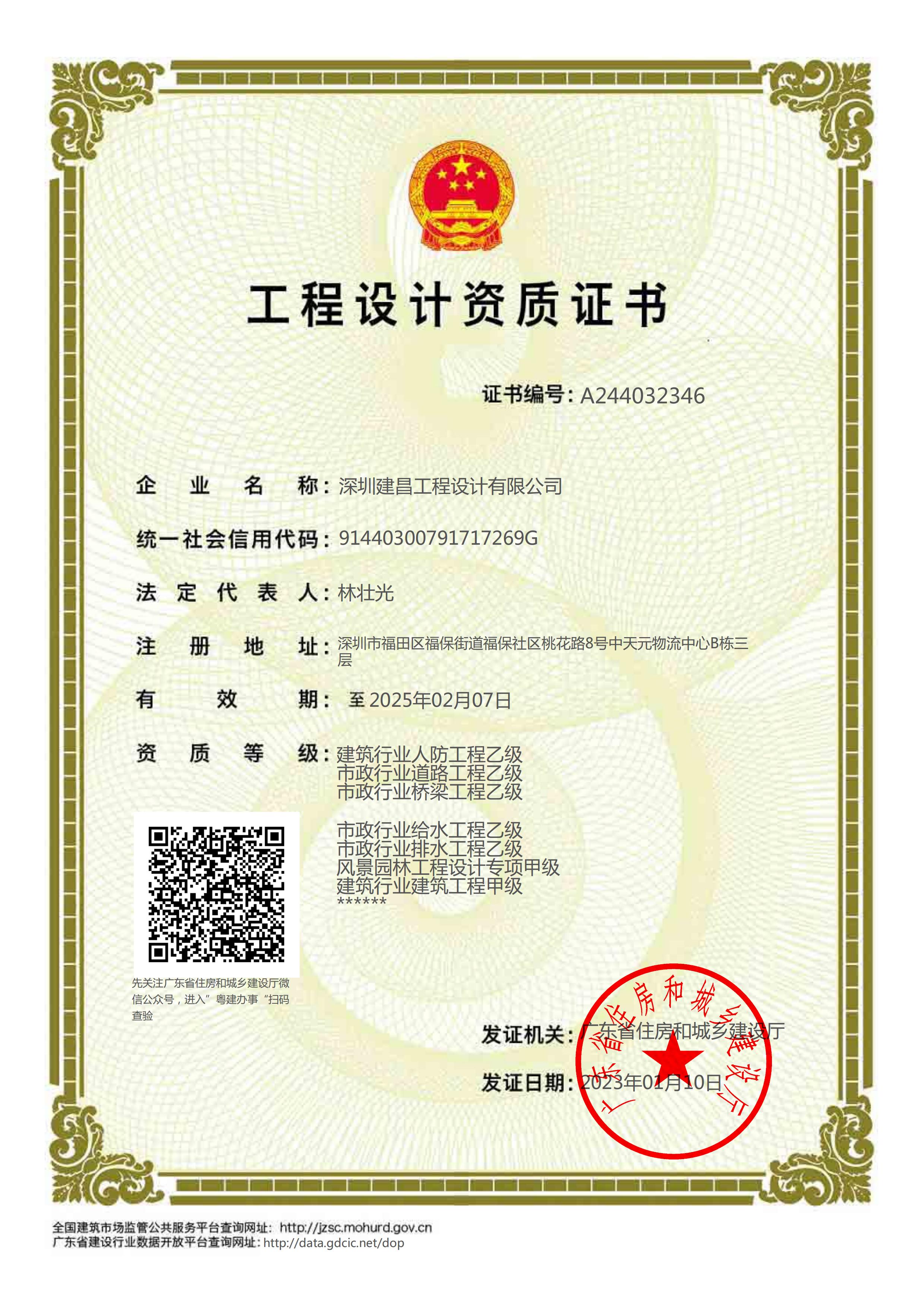 建筑行業(yè)建筑工程甲級(jí)、風(fēng)景園林工程設(shè)計(jì)專項(xiàng)甲級(jí)